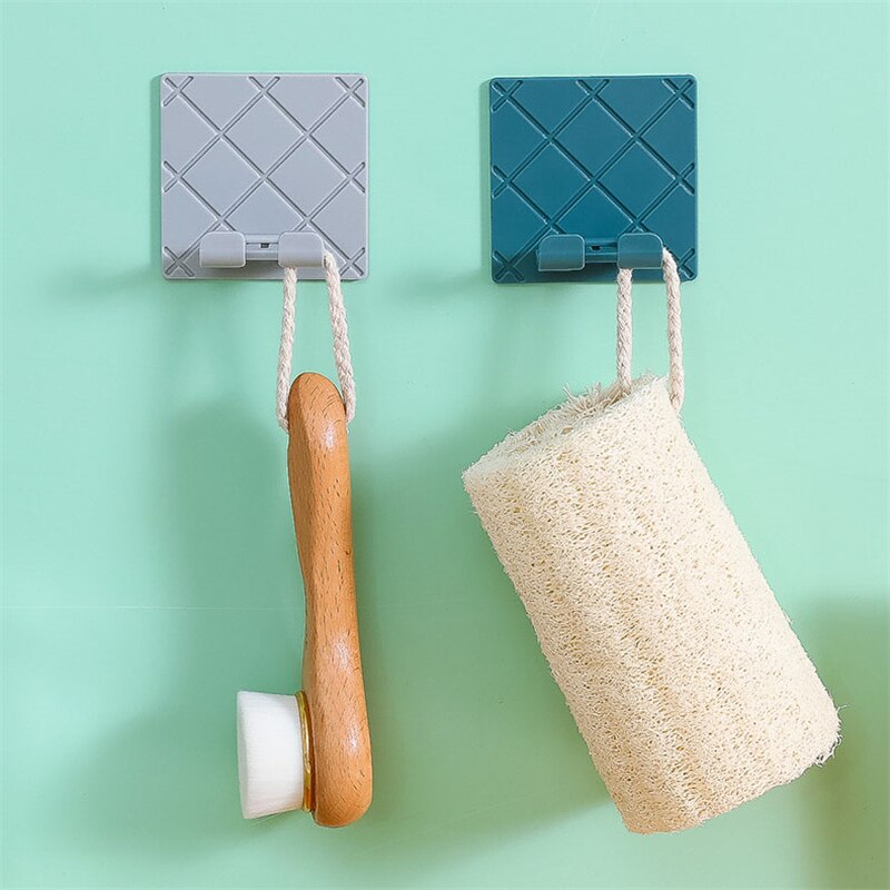 Multi-purpose Hooks Strong Adhesive Power Plug Socket Hanger Holder Wall Hanging Hook Folding Kitchen Bathroom Storage Hook Rack