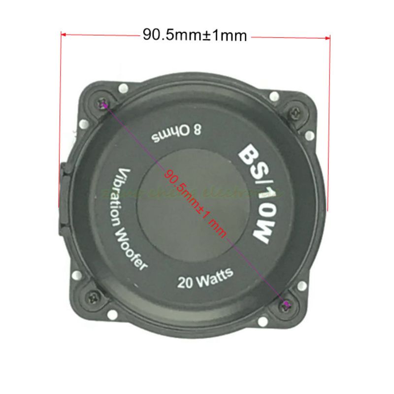 Kleine taktile wandler Mini Bass Shaker Bass Vibration lautsprecher für heimkino: 25 W