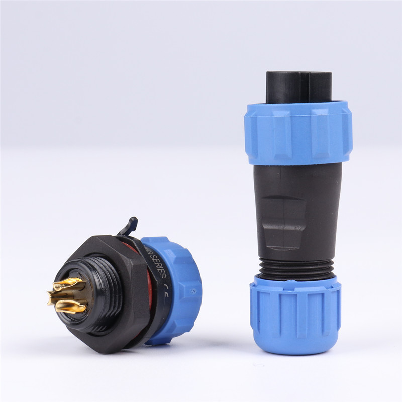 16Mm Waterdichte Connector Sp16 2P 3P 4P 5P 6P 7P 9P Sd 16 Draad Connectoren