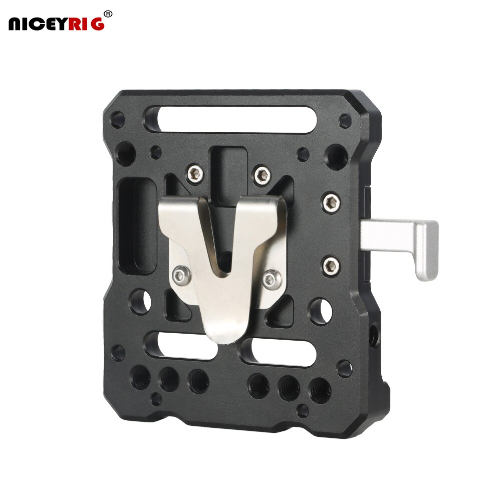 Niceyrig v-sperren-akku-montagesatz mit tragbarer edelstahlschnalle