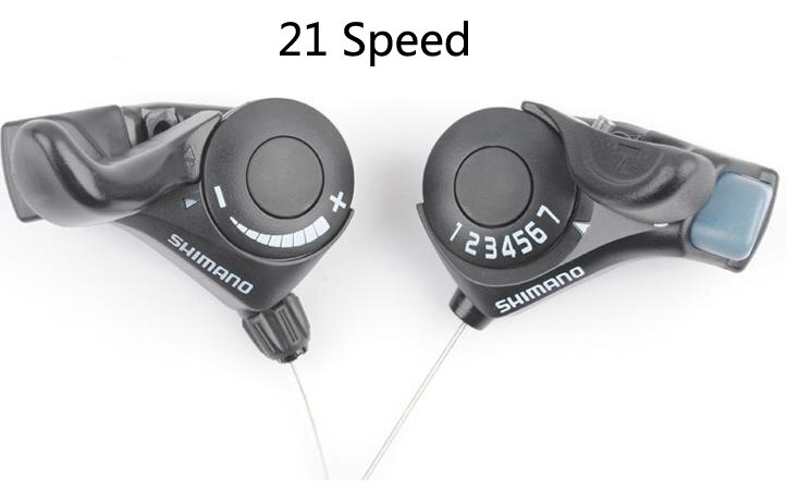 Shimano TX30 Tourney SL-TX30 shifter Bicycle Shift Lever 3 6 7s 18 21 MTB Bike Shifter Trigger Switch Left/Right Cable 3x6/3x7: 21s( Left and Right)