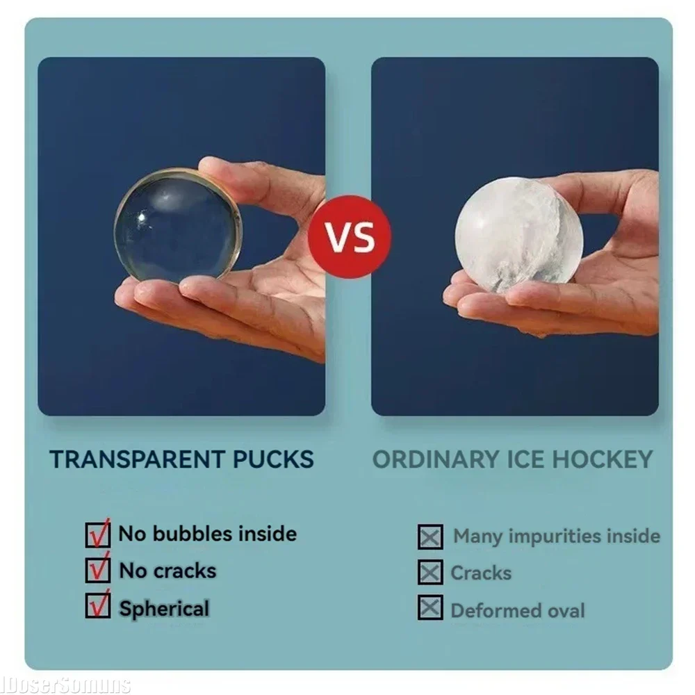 Ice Ball Maker Mould Bar Freeze Large Transparent Ice Cube Ice Maker High Transparency IceCube Tray Kitchen Accessories