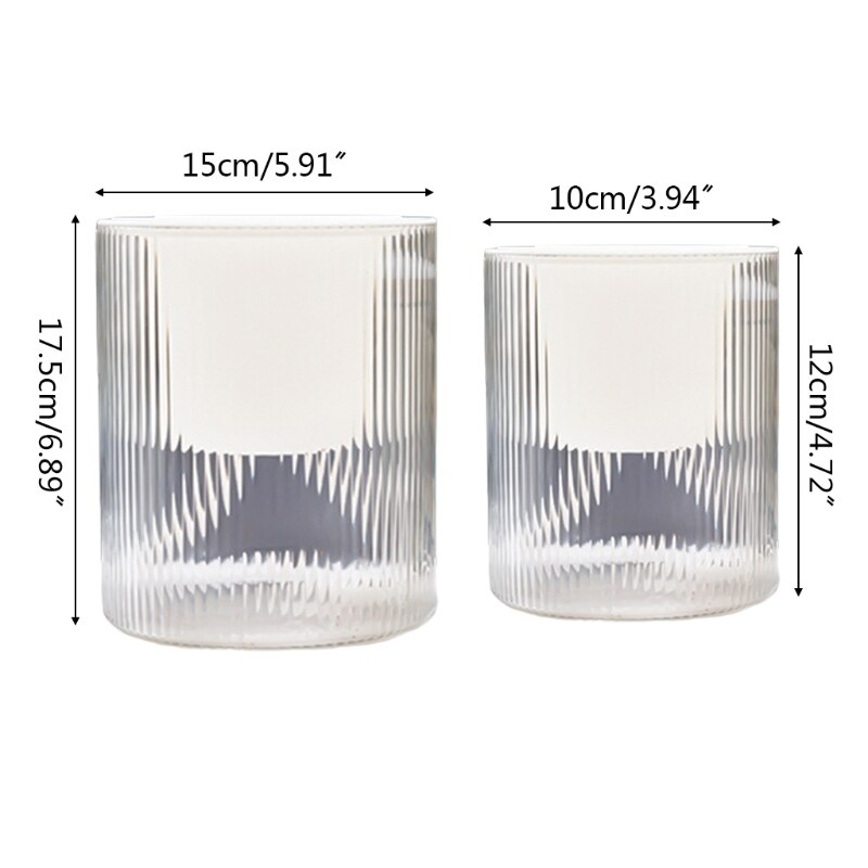 Self Watering Plastic Plant Pot with Wick Rope Clear Water Container 2 Layer Planter Round Flowerpot Basin for Flowers Herbs Hyd