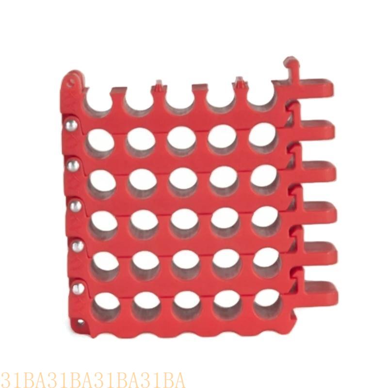 652F Cable Organizing Tool Networks Cable Bundle Wire Combs Cat5 Cat6 Cat7 Wire Manage for Data Center Servers Room Machine Room: Red
