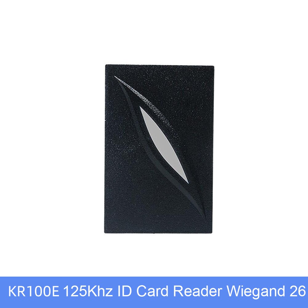 KR100E-lector de tarjetas de control de acceso, lector de tarjetas RFID de 125kHz y 1356Mhz, lector Wiegand a prueba de agua IP65, Wigand 26/34: KR100E 125Khz