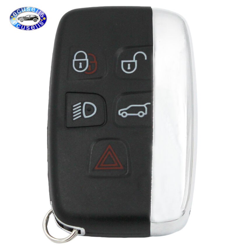 Smart Remote Key Shell Case Fob 5 Button for Land Rover Range Rover Sport LR4 With Words
