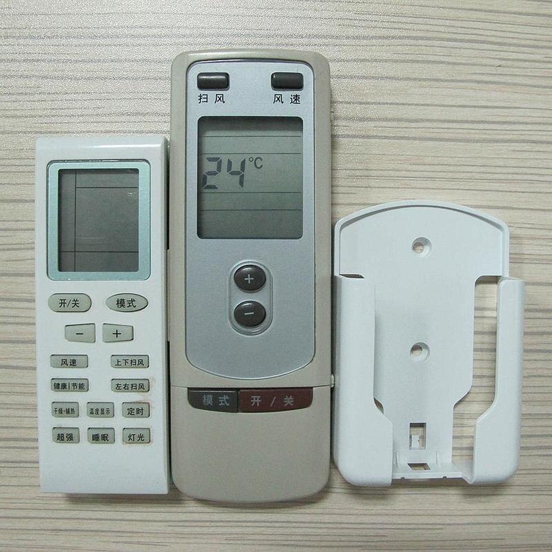 1PC White Color Air Conditioner Remote Control Holder Case Wall Home Box Mount R2E3 Gadget Storage Organization