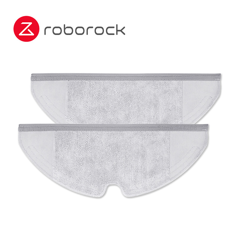 XIAOMI-Robot aspirador MIJIA 1 1S 2 Roborock S5, piezas de repuesto originales, Kits de filtro HEPA, rodillo lateral, cepillo principal, mopa de pared: Mopping 2pcs