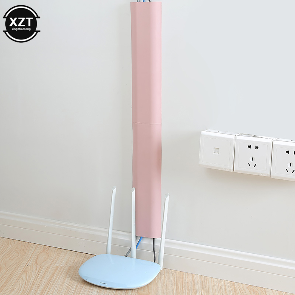 Wall Network Cable Routing Device Tv Cable Cover Trough Invisible Shielding Power Wire Cover Nail Free Wire Storage Organizer