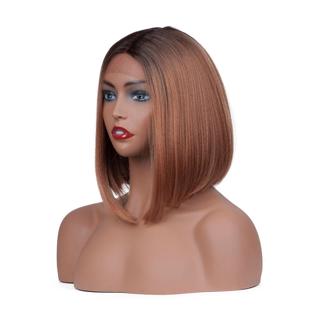 Straight Heat Resistant Bob Synthetic Wigs