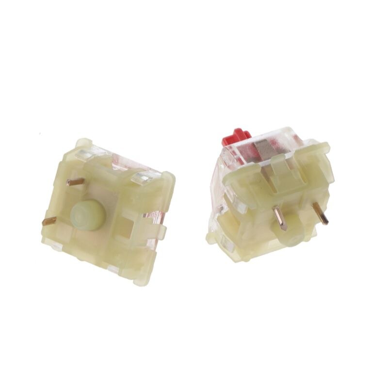2Pcs Original Cherry MX RGB Silent Pink Red Switch 3Pin For Mechanical Keyboard 40JB