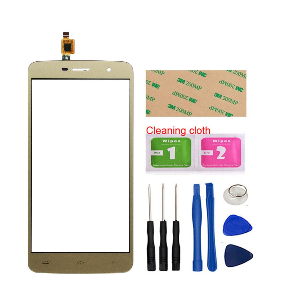 5.5'' Touch Screen Glass For Homtom HT17 Touch Panel For Homtom HT17 Pro Touch Screen Digitizer Tools 3M Glue