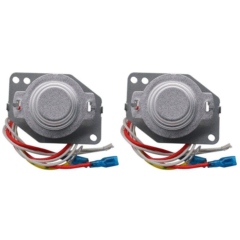 2Stck Reiskocher Thermostat, Einstellbar Bimetall Reiskocher Heizung Temperatur Regler Magnetische Stahl