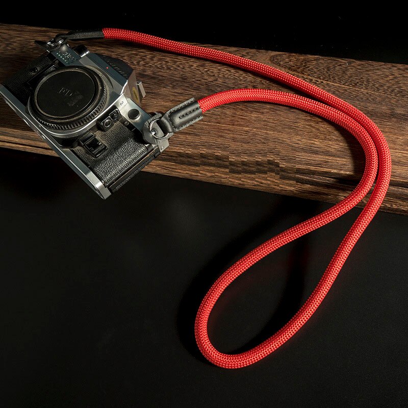 Cuerda de Nylon de cámara de hombro correa de cuello correa para Mirrorless cámara Digital Fuji X-H1 X-Pro2 X-T3 X-T2 X-T30 X-T20 X-E3 X-T100 X-A5