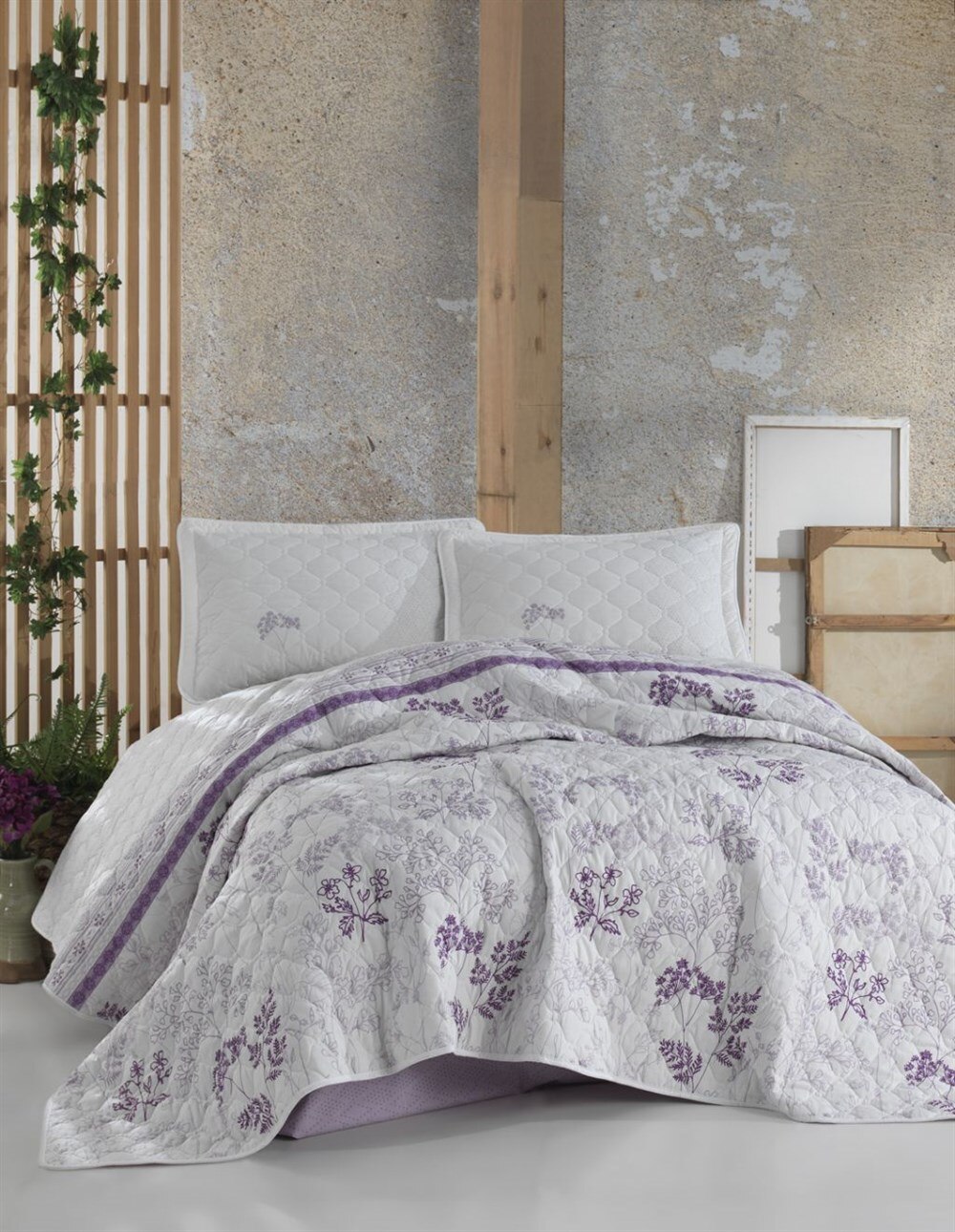 Ranforce Dubbele Moderne Sprei 100% Katoen Textuur