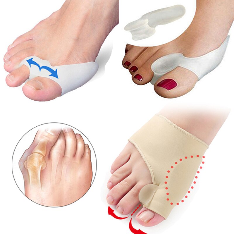 Ballen Schiene groß Zehe Korrektor Fuß Schmerzen Linderung Hallux Valgus Korrektur Pedikübetreffend Werkzeuge Kissen Pad Fußpflege Werkzeug