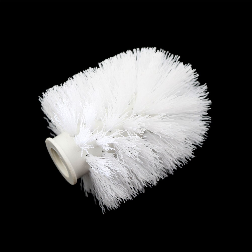 Cabezal de repuesto para escobilla de baño, repuesto para limpieza de WC, 75x90mm, blanco, soporte para cabeza de escobilla de baño,