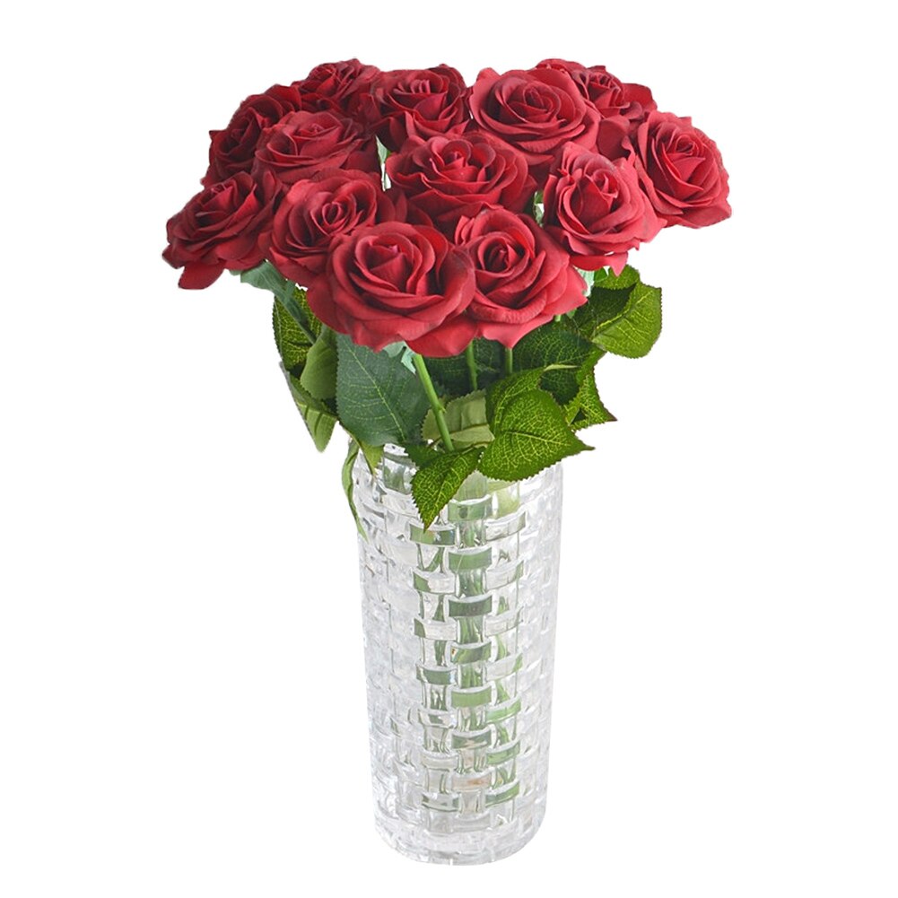 Simulación siento Rosa de San Valentín boda inicio decoración flor: 5C