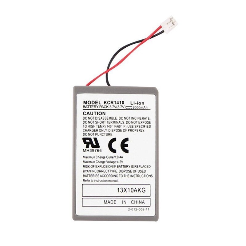GTF Game Battery 3.7V 2000mAh Replacement Rechargeable Battery for PS4 Controller 3.7V Battery with USB Cable Game Battery