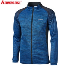 Kawasaki Autumn Men Sports Jackets Breathable Comfort Fitness Badminton Tennis Jackets Couple Models With Zipper JK-S1803