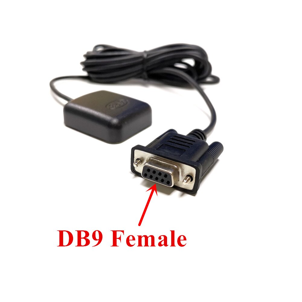 RS232 Gps Ontvanger Antenne Module G-208 DB9 Vrouwelijke Kabel 5Meter RS232 Niveau DB9 Vrouwelijke Connector 9600bps,NMEA-0183 Protocol