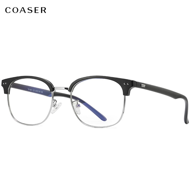 Computer briller anti blue ray briller anti blue light briller optiske kvinder øjenbeskyttelse brille ingen grad flade briller