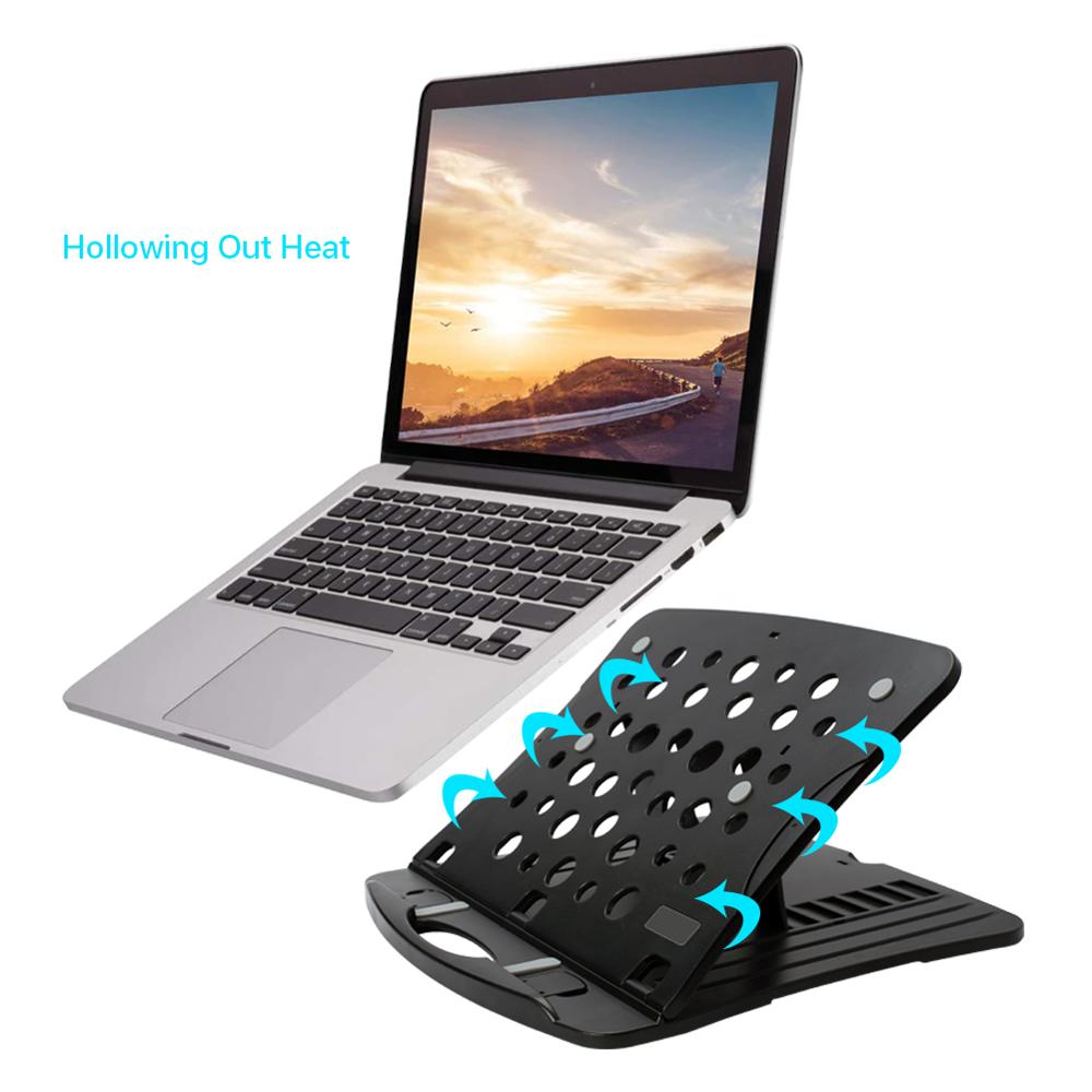Portable 13-17 inch Laptop Stand Adjustable for MacBook Air Notebook Foldable Cooling Pad Desktop Holder Bracket for Home Office
