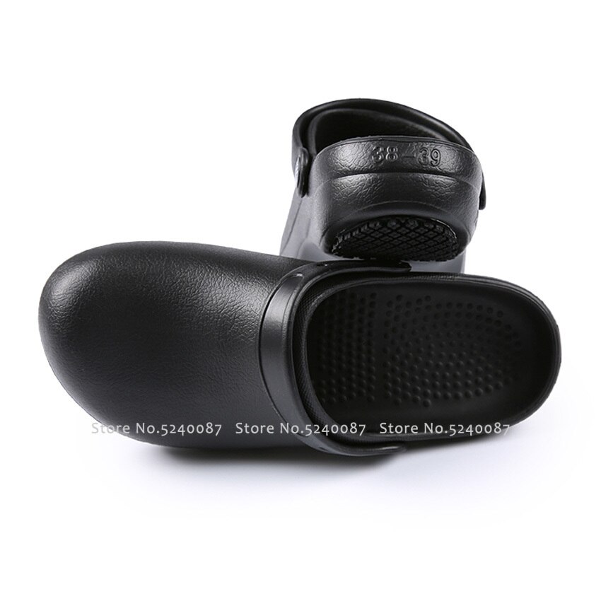 Man Restaurant Keuken Chef Blote Voet Schoenen Anti-Slip Chef Master Cook Bakkerij Werk Eva Slippers Ober Zachte Strand water Sandalen
