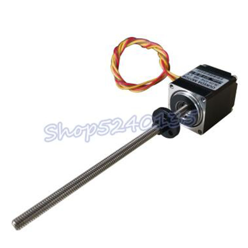 Nema 11 2-phase 4-wire linear screw motor 1.8 degrees 0.75A 0.6Nm