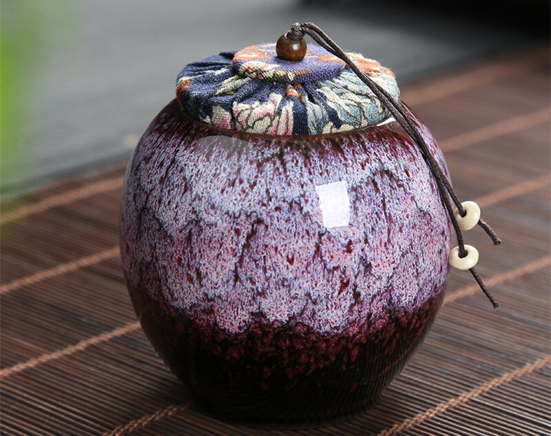 250Ml Thee Doos Keramische Bus Reizen Thee Accessoires Thee Opbergdoos Keramische Pot Koffie Bus Blikken Voor Thee D138: 3