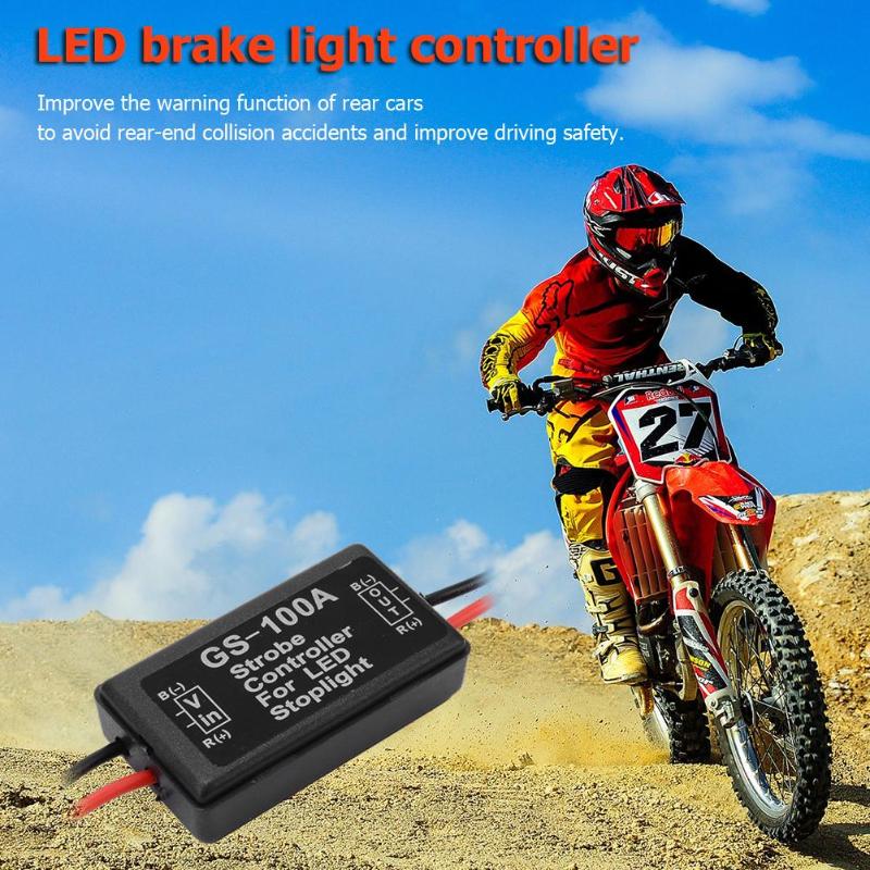 GS-100A Blitz Strobe Regler Blinker Modul Für Auto LED Brems halt Licht ...