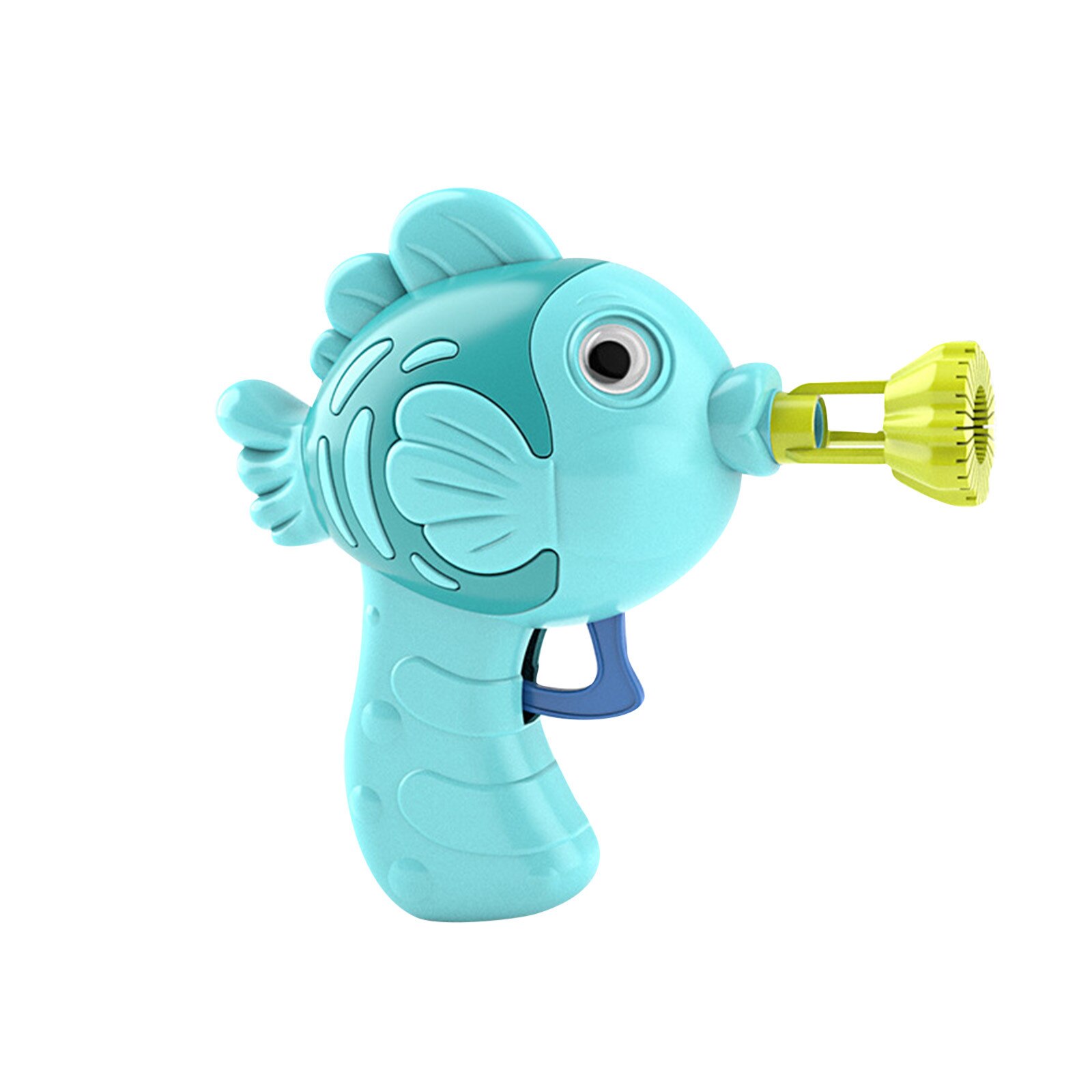 Kinderen Bubble Gun Speelgoed Cartoon Vis Zeep Water Bubble Machine Plezier Bubble Maker Zomer Speelgoed Voor Kinderen Peuters Indoor Outdoor: Mint Green