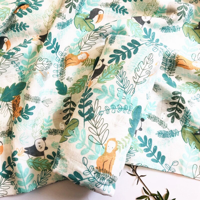 120Cm * 120Cm Enkelibb Baby Inbakeren Deken Super Mooie Kleur Baby Deken: penguin