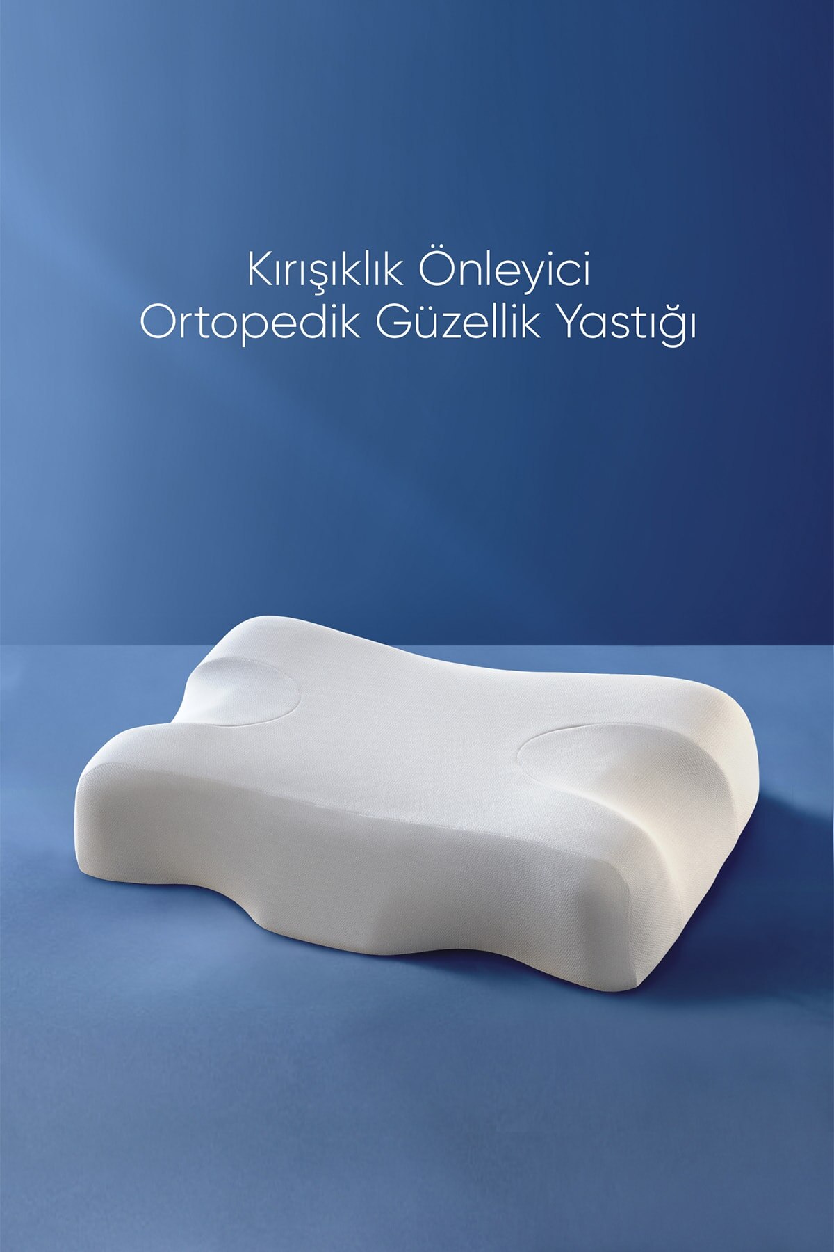 Oreiller Anti-rides orthopédique, coussin de beauté, literie, cou, mousse à mémoire de forme, solide