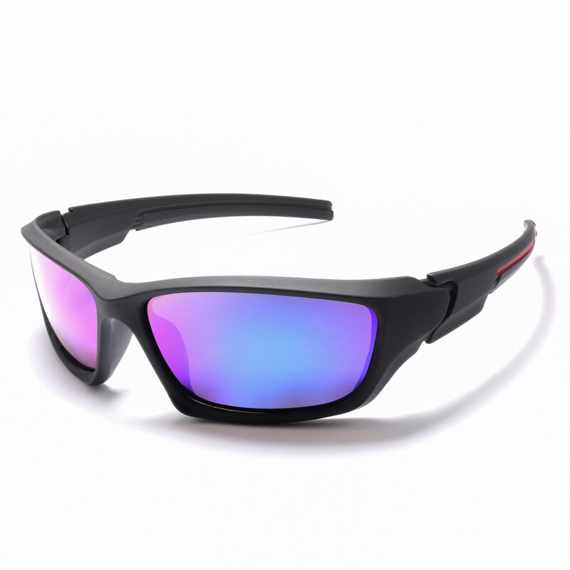 Bil og motorcykel kørselsbriller dedikeret polariserede nattesyn briller udendørs cykling sportsskygge solbriller anti-uv: Grøn linse