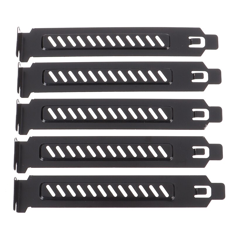 5x PCI Slot Cover Dust Filter Blanking Board Cooling Fan Dust Filter Ventilation