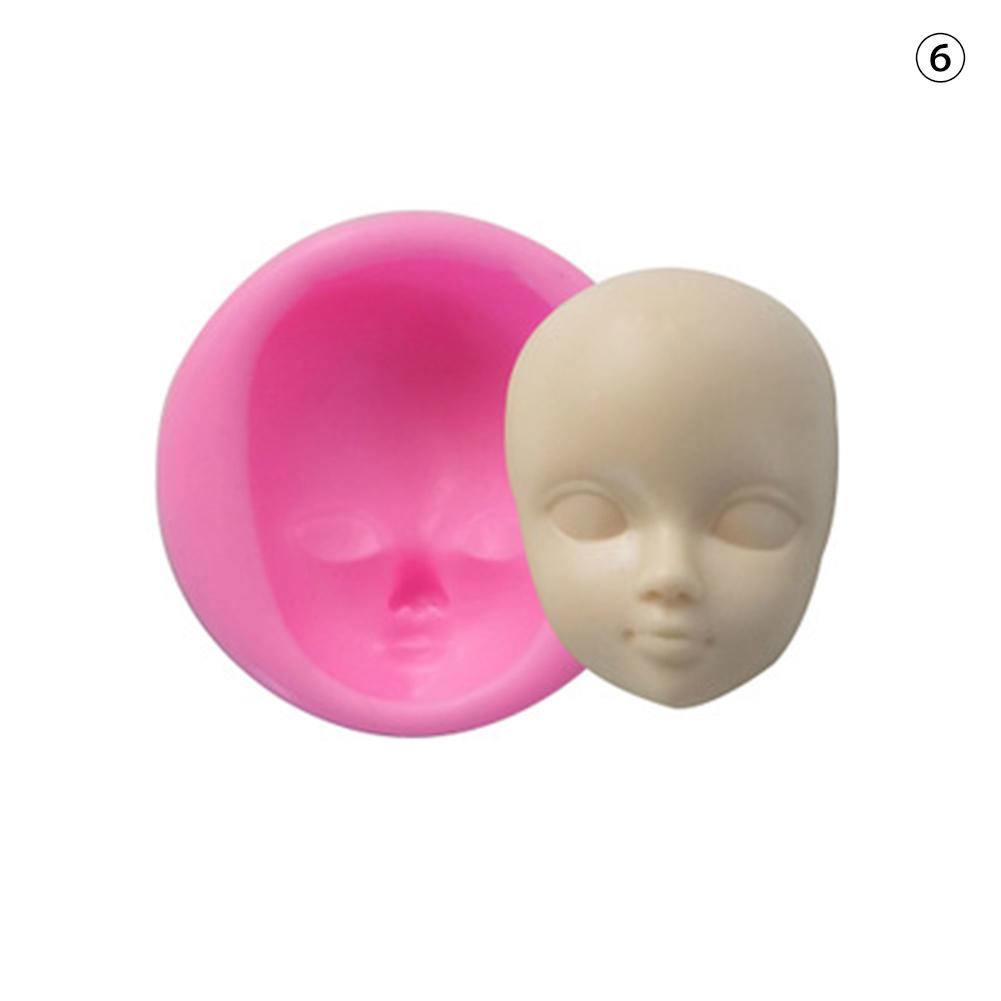 Silicone Baby Gezicht Mal Voor Fondant Chocolade Zeep Handgemaakte Zeep: 06