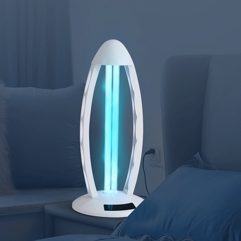 Home Ultraviolet Lamp 3 Block Timer UV Lamp Sterilizer 50W Ozone Quartz UV Lamp Germicidal UVC Disinfection Light US Plug