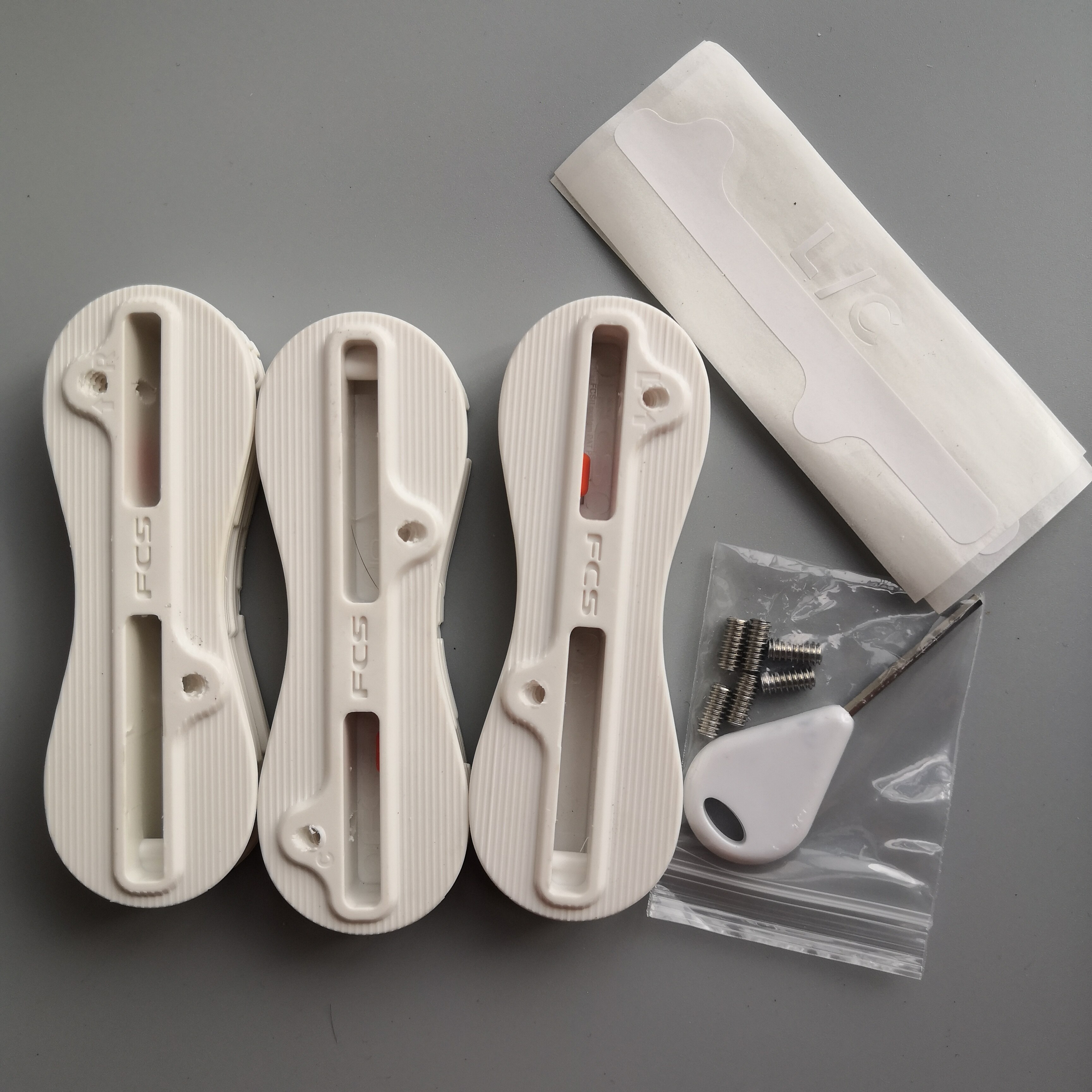 plastic FCS II fin box FCS 2 system surfboard fin base fusion box