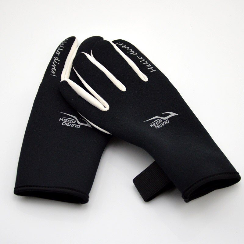 Gants professionnels en néoprène 2MM pour la plongée en apnée, équipement et antidérapant, combinaison humide