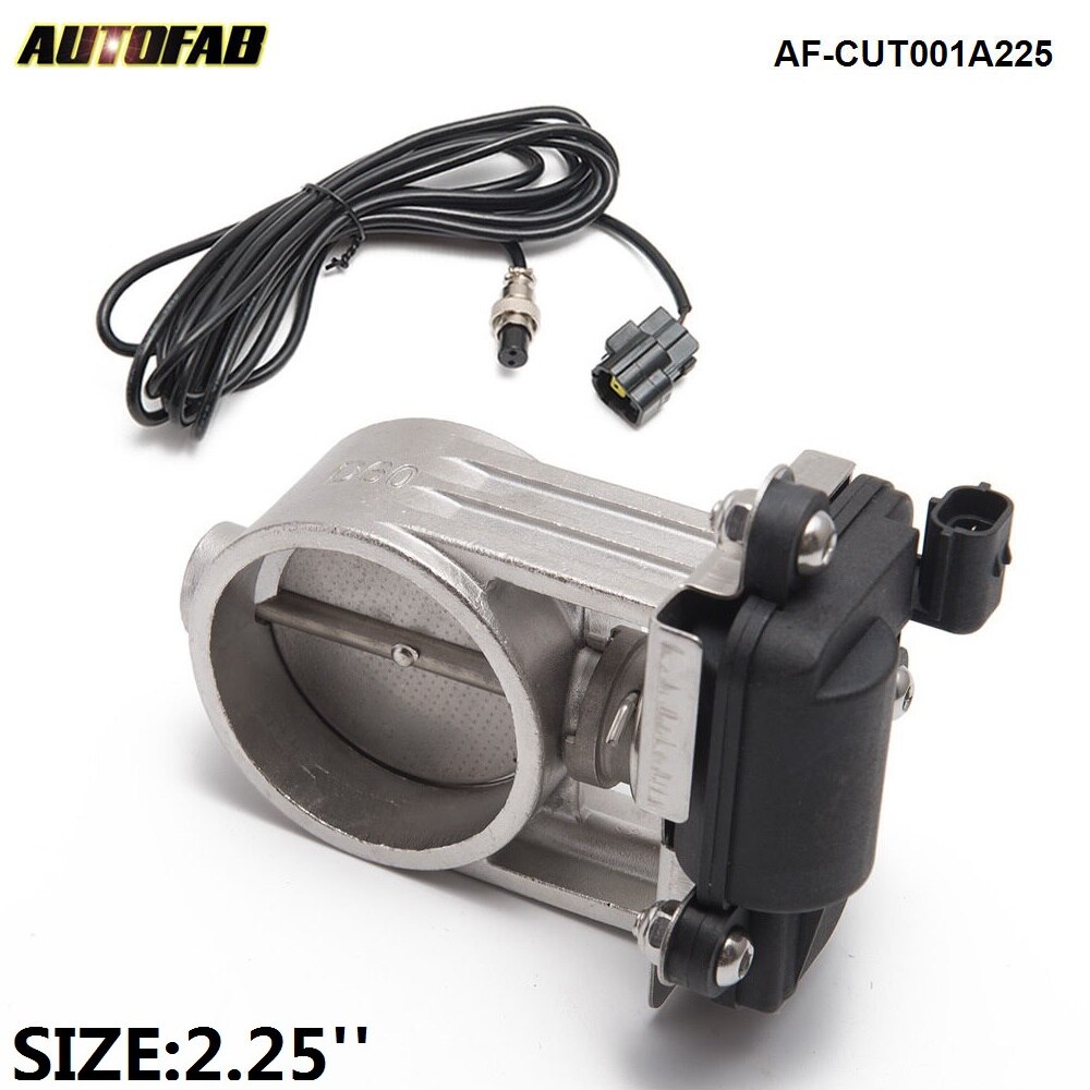 2 "/2,25"/2,5 "/2,75"/3 "Abgas Ventil Klappe Kontrolle Elektrische Auspuff schneiden aus Ventil Für Auspuff Catback Fallrohr AF-schneiden001A25: size 2.25 zoll