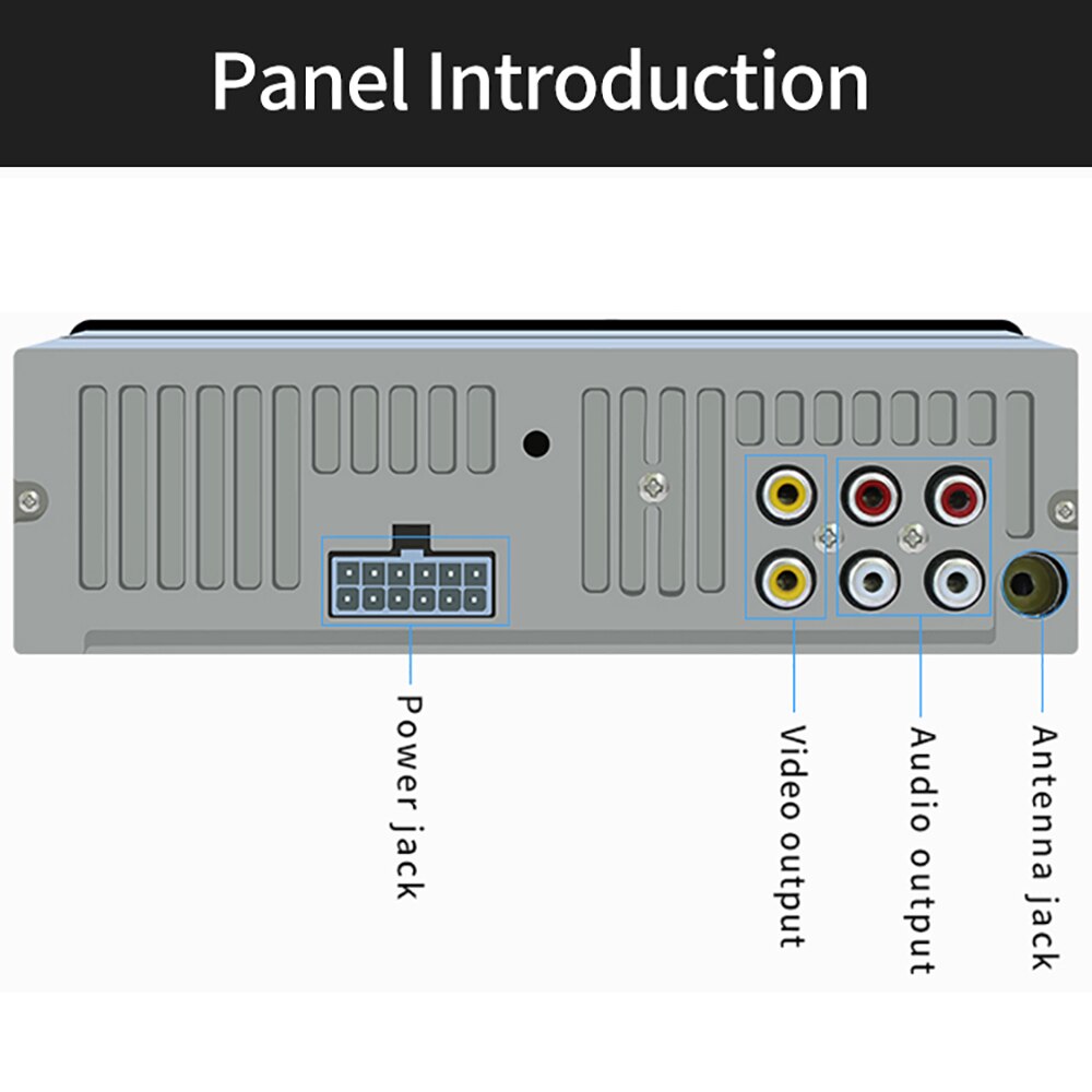 Multimedia System DVD Player Universal Auto Radio Stereo Car Audio Bluetooth Player For Car