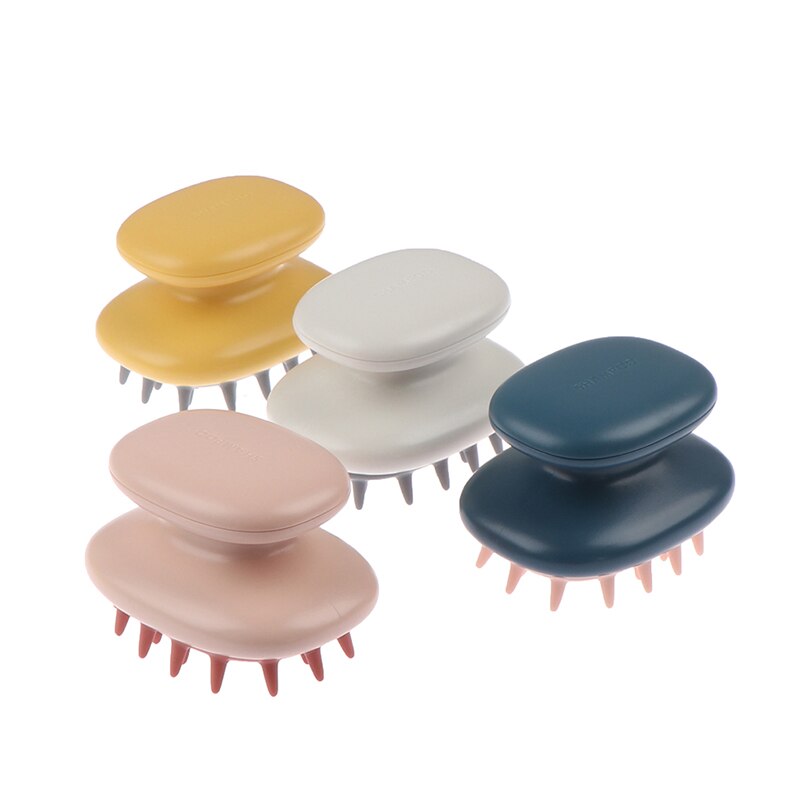 Handheld ABS Scalp Shampoo Massage Brush Washing Shower Hair Comb Mini Head Meridian Massage Comb