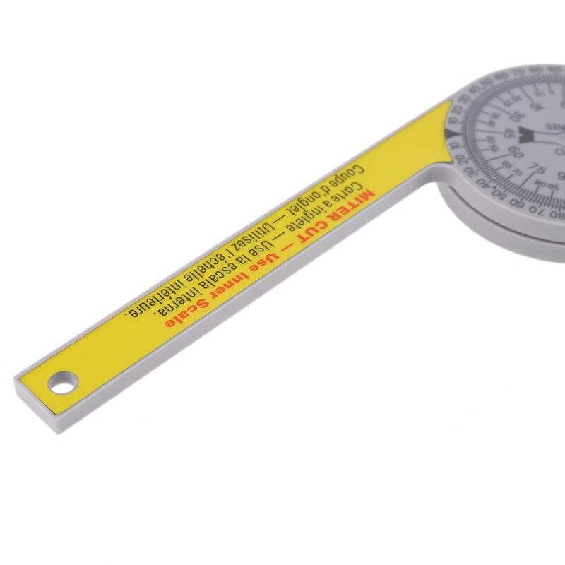 7\" Miter Saw Protractor with Single Cut Miter Cut Scriber for carpenter plumber B85C