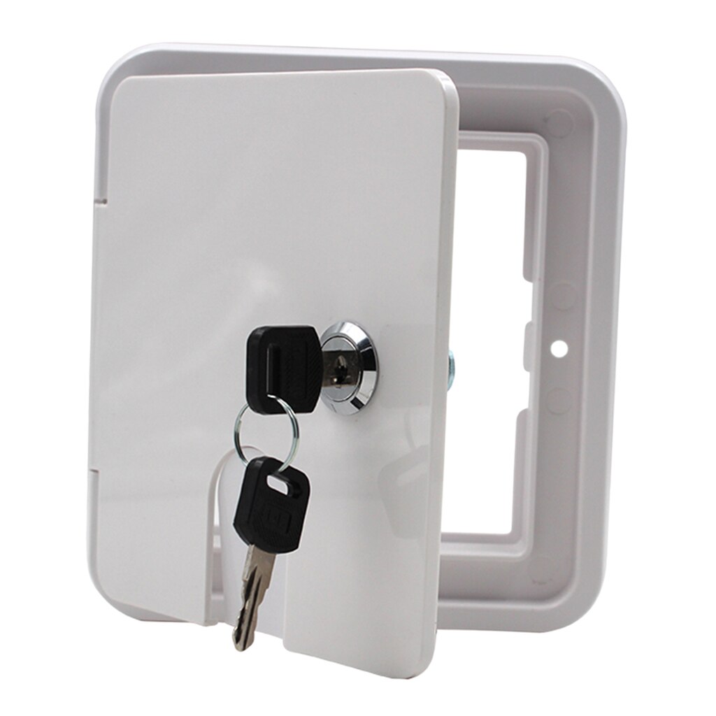 Power Cord Hatch Electrical Access Door for RV Camper Trailer Motorhome Power Protection