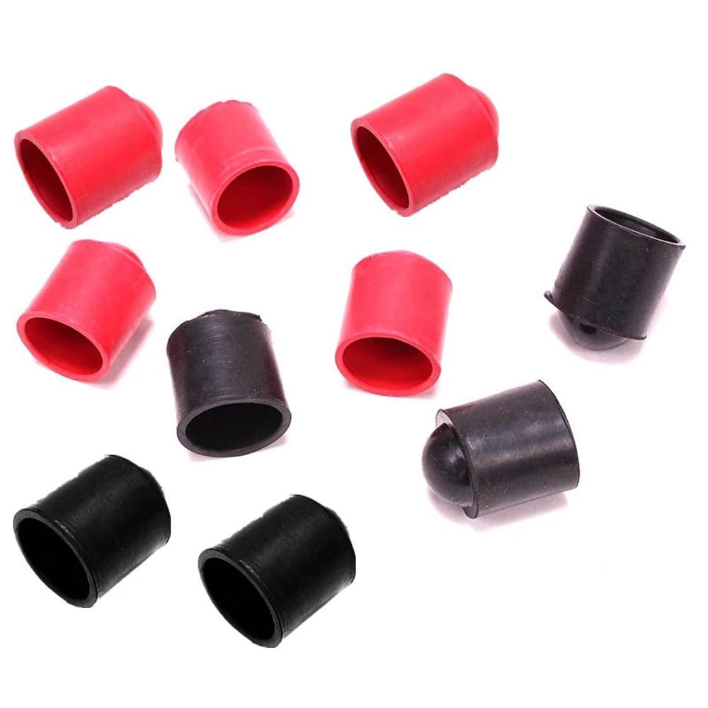 5Pcs Cue Tip Cover Cue Tip Cap Rubber Biljart Pool Cue Tips Biljart Signalen Stok Bescherming Cap Snooker Biljart accessoire