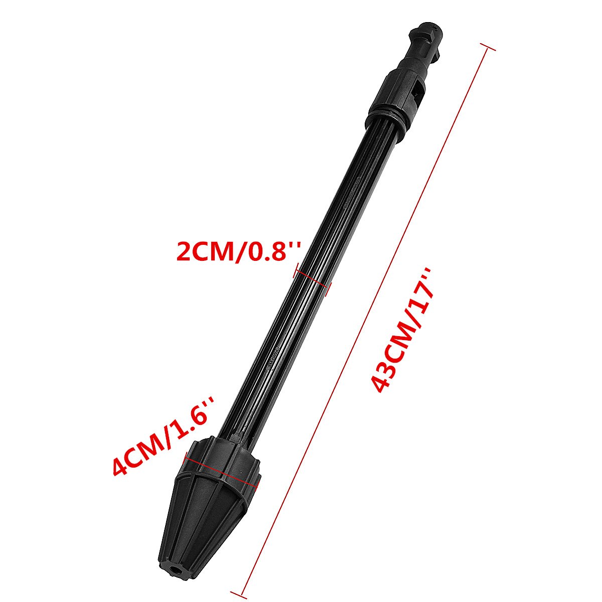 Pressure Washer Wand Tip Car Washer Rotating Turbo Lance Nozzle Tip for Karcher K2 K3 K4 High Pressure Washers