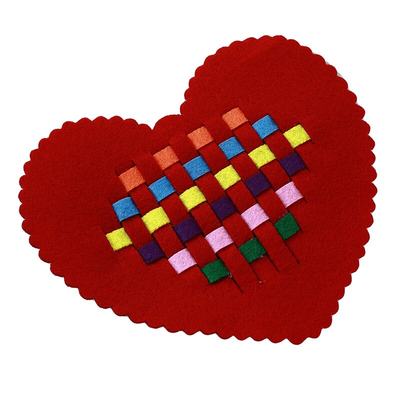 À la main enfants Non tissé pince enfants étude jouets bricolage feutre tissu artisanat maternelle enseignement précoce