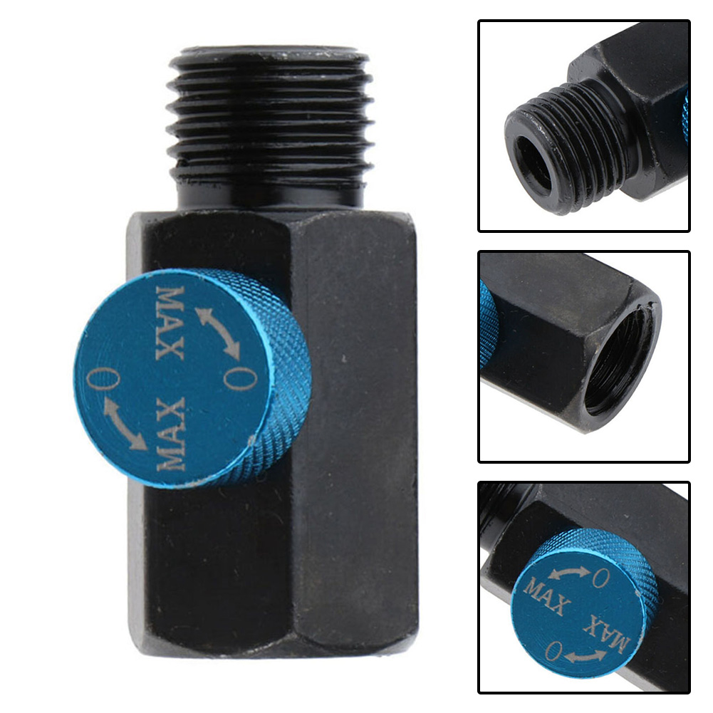 1/4inch NPT Air Flow Regulator 19x37mm Steel Control Tool Compressed Air Pressure Valve Tool Air Adjustment Switch