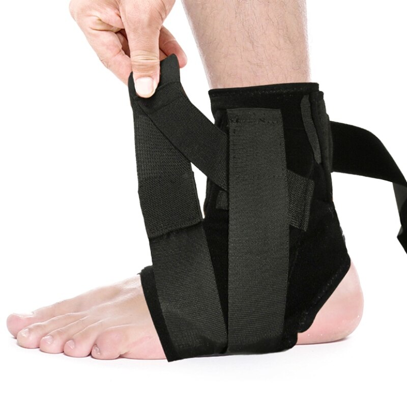 Enkelbrace Ondersteuning Sport Verstelbare Enkelbandjes Voet Stabilizer Orthese Voetbal Compressie Fasciitis Plantaris Voet Protectot